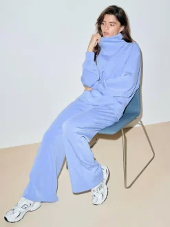 Next Active Modal Supersoft Wide Leg Trousers Blue Sale