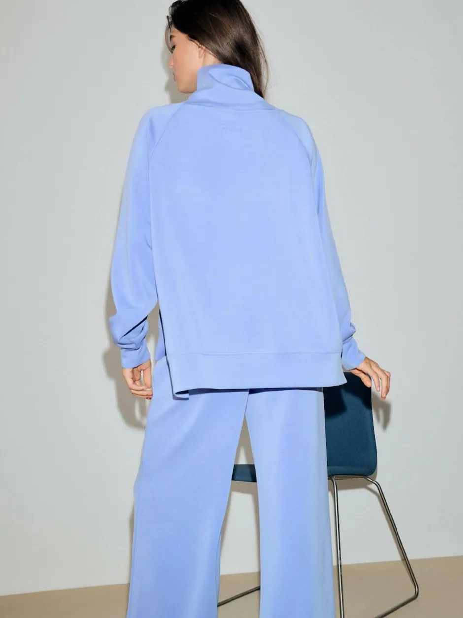 Next Active Modal Supersoft Cowl Neck Jumper Blue