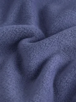 Next Half Zip Fleece Jumper Blue Apres Hot