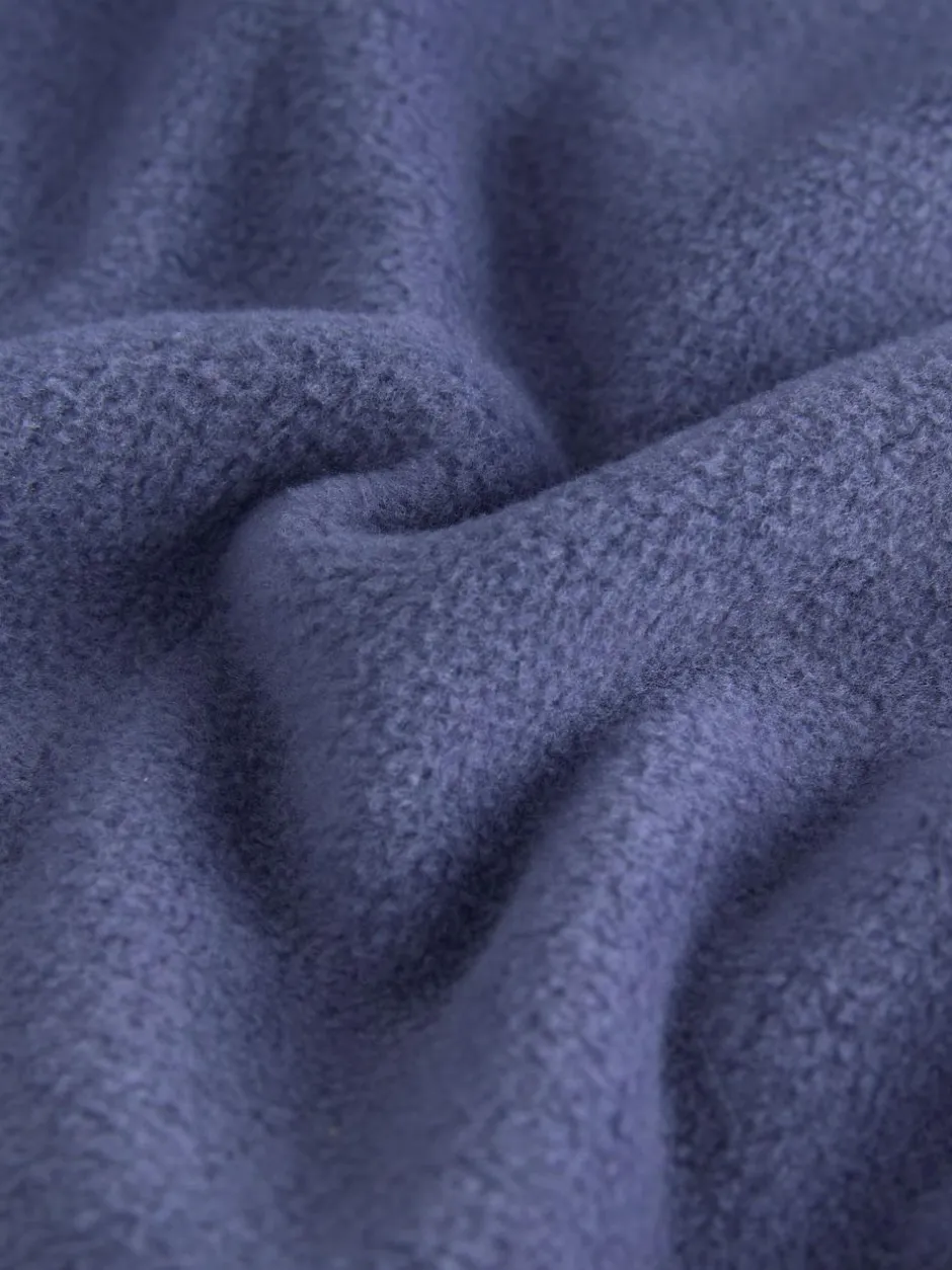 Next Half Zip Fleece Jumper Blue Apres Hot