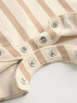 Next Baby Jersey Romper Blue New