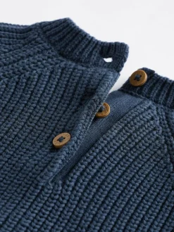 Next Baby Knitted Jumper and Leggings Set (0mths-2yrs) Blue New