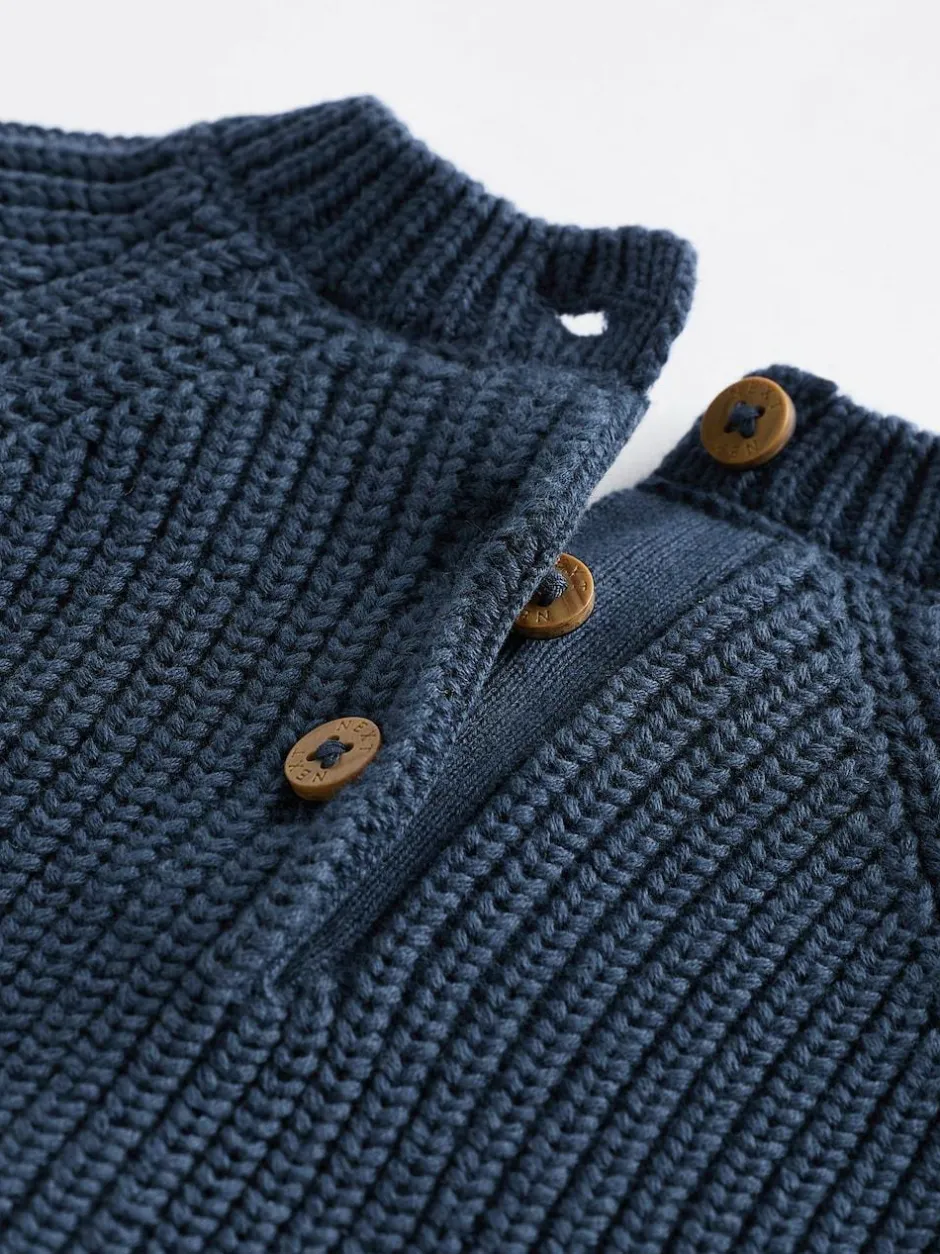 Next Baby Knitted Jumper and Leggings Set (0mths-2yrs) Blue New