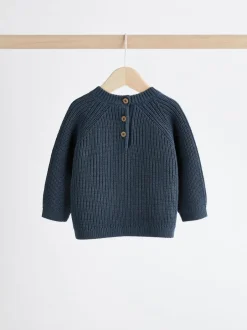 Next Baby Knitted Jumper and Leggings Set (0mths-2yrs) Blue New
