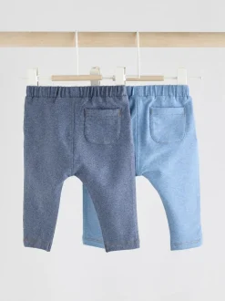 Next Blue Baby Leggings 2 Pack (0mths-2yrs) Online