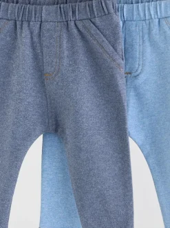 Next Blue Baby Leggings 2 Pack (0mths-2yrs) Online
