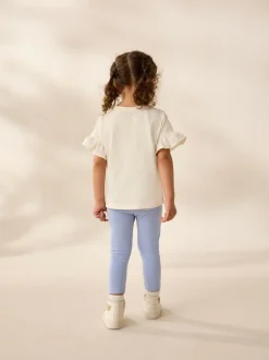 Next Knee Embellished Leggings (3mths-7yrs) Blue Ballerina Online
