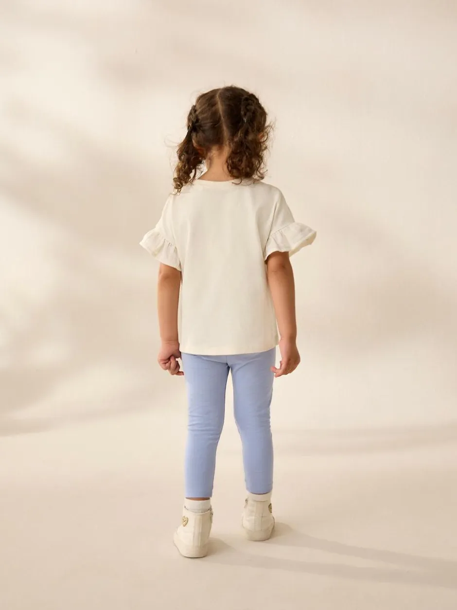 Next Knee Embellished Leggings (3mths-7yrs) Blue Ballerina Online