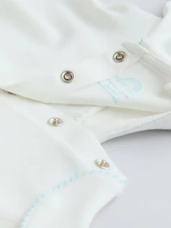 Next Baby Jersey Jacket, Bodysuit and Leggings 3 Piece Set (0mths-2yrs) Blue Bear Outlet