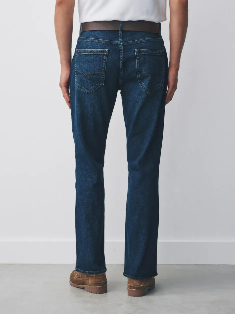 Next Blue Bootcut Signature Belted Jeans Online