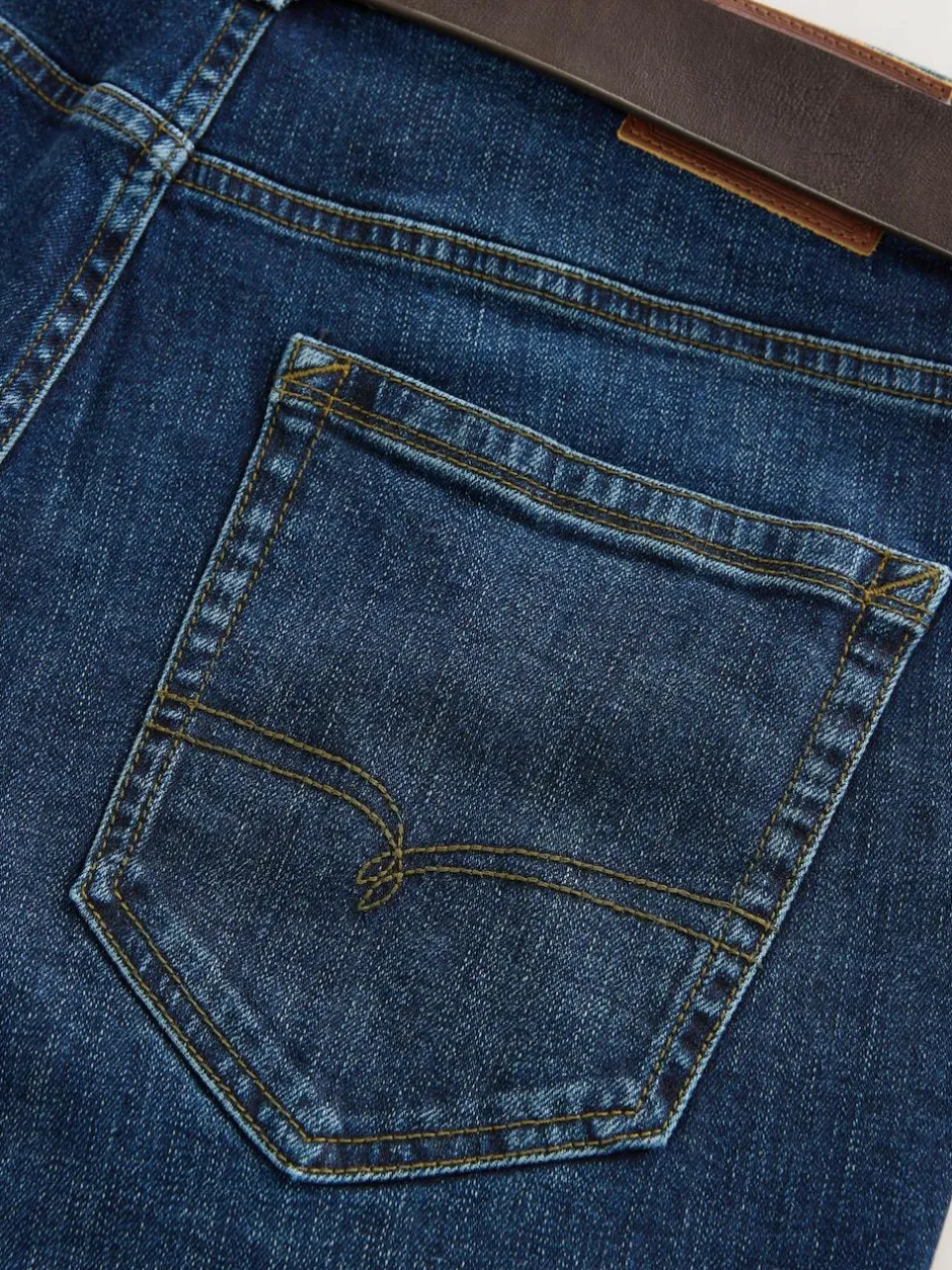 Next Blue Bootcut Signature Belted Jeans Online