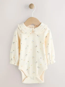 Next Blue Character Baby Cord Pinafore Long Sleeve Bodysuit & Tights Set (0mths-2yrs) Sale