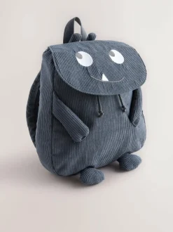 Next Blue Cord Monster Backpack Clearance