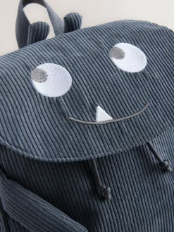 Next Blue Cord Monster Backpack Clearance
