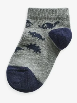 Next Blue Cotton Rich Trainer Socks 7 Pack Sale