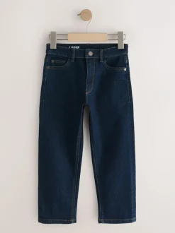 Next Blue Dark Loose Fit Stretch Jeans (3-17yrs) Outlet