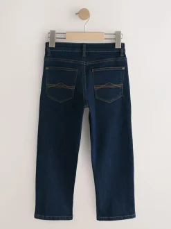 Next Blue Dark Loose Fit Stretch Jeans (3-17yrs) Outlet