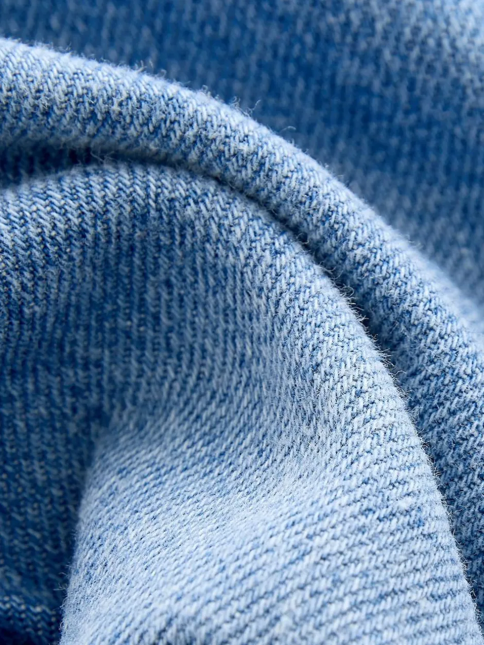 Next Wide Leg Jeans (3mths-7yrs) Blue Denim Hot