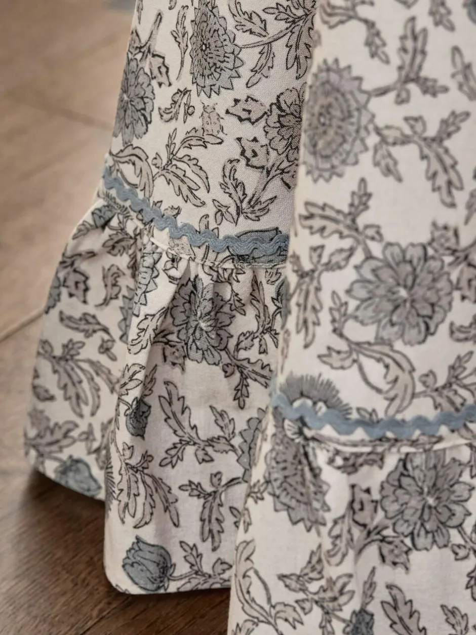 Next Blue Floral Round Cotton Tablecloth Best