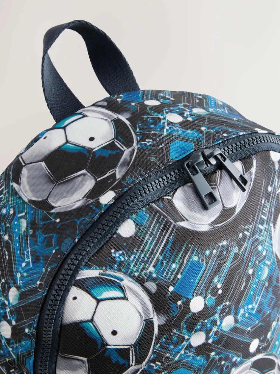 Next Blue Football Backpack Discount