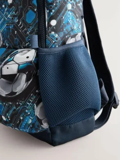 Next Blue Football Backpack Discount
