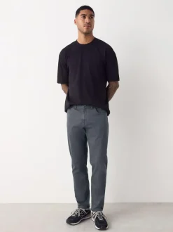 Next Blue Grey Mid Single Slim Fit Classic Stretch Jeans Outlet