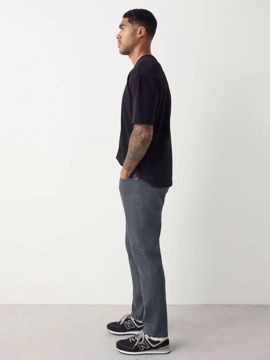 Next Blue Grey Mid Single Slim Fit Classic Stretch Jeans Outlet