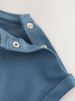 Next Jersey Baby Romper Blue I Love My Mummy