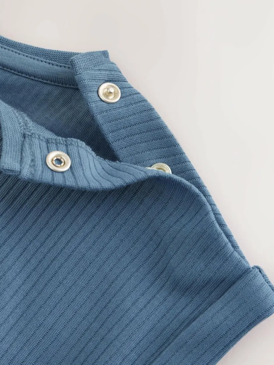 Next Jersey Baby Romper Blue I Love My Mummy