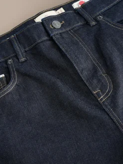 Next Regular Tapered Fit Signature Selvedge Denim Jeans Blue Indigo Rinse Online