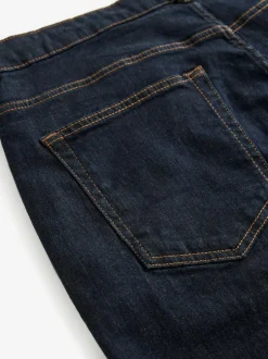 Next Blue Indigo Rinse Single Straight Fit Classic Stretch Jeans Hot