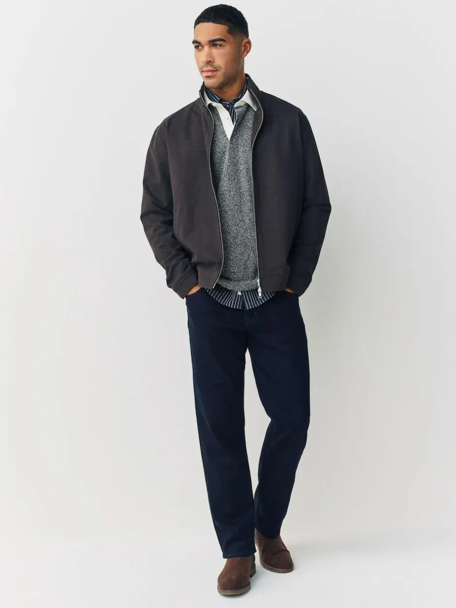 Next Straight Fit Comfort Stretch Jeans Blue Indigo Rinse Online