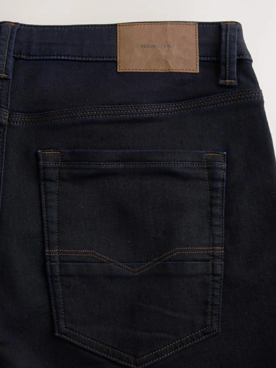 Next Straight Fit Comfort Stretch Jeans Blue Indigo Rinse Online
