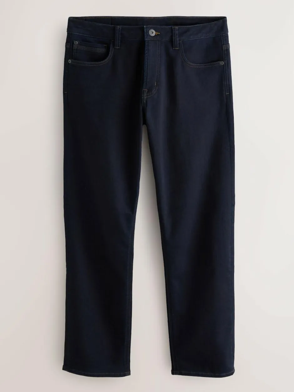 Next Straight Fit Comfort Stretch Jeans Blue Indigo Rinse Online
