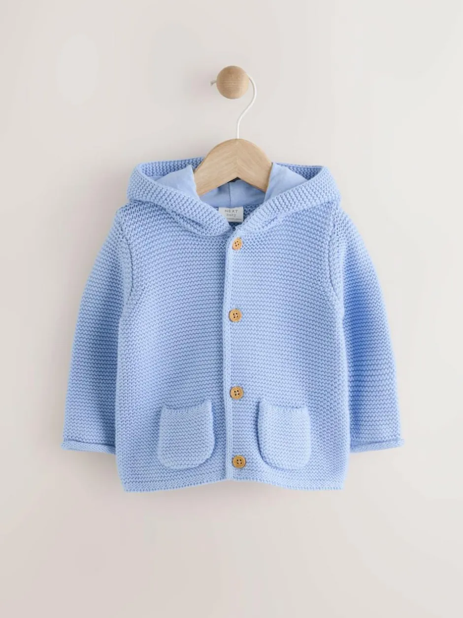 Next Knitted Baby Cardigan (0mths-2yrs) Blue Best