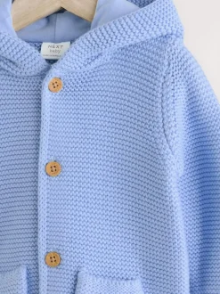 Next Knitted Baby Cardigan (0mths-2yrs) Blue Best