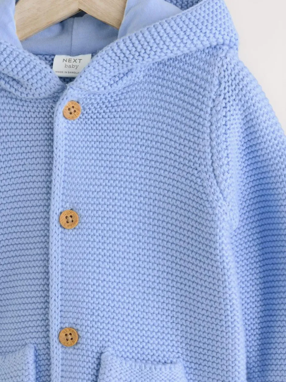 Next Knitted Baby Cardigan (0mths-2yrs) Blue Best