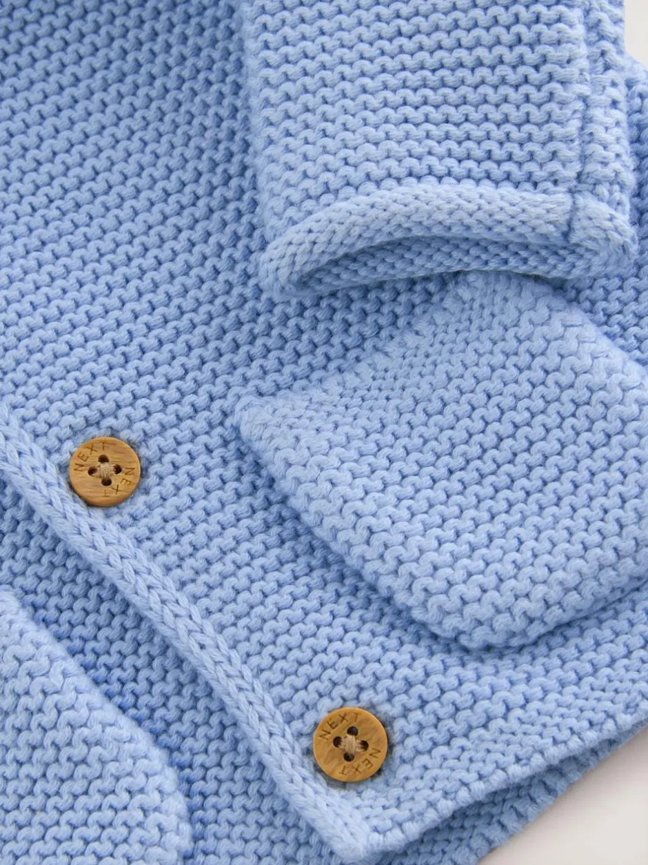 Next Knitted Baby Cardigan (0mths-2yrs) Blue Best