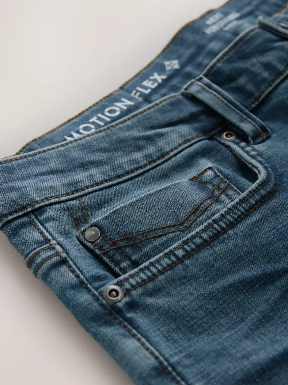 Next Blue Light Slim Fit Motionflex Jeans Outlet