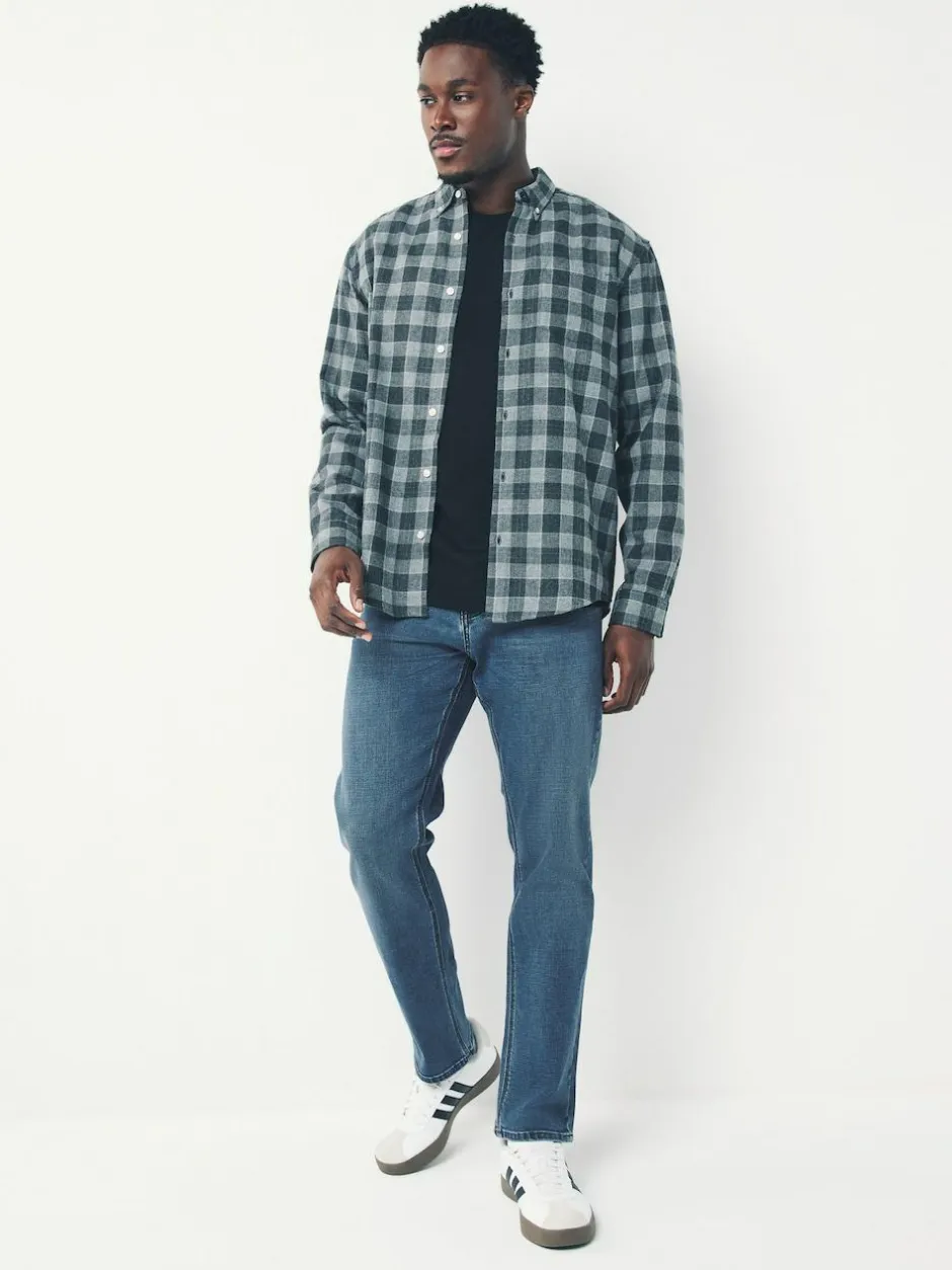Next Blue Light Slim Fit Motionflex Jeans Outlet