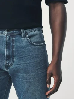 Next Blue Light Slim Fit Motionflex Jeans Outlet