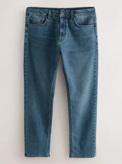 Next Blue Light Slim Fit Motionflex Jeans Outlet