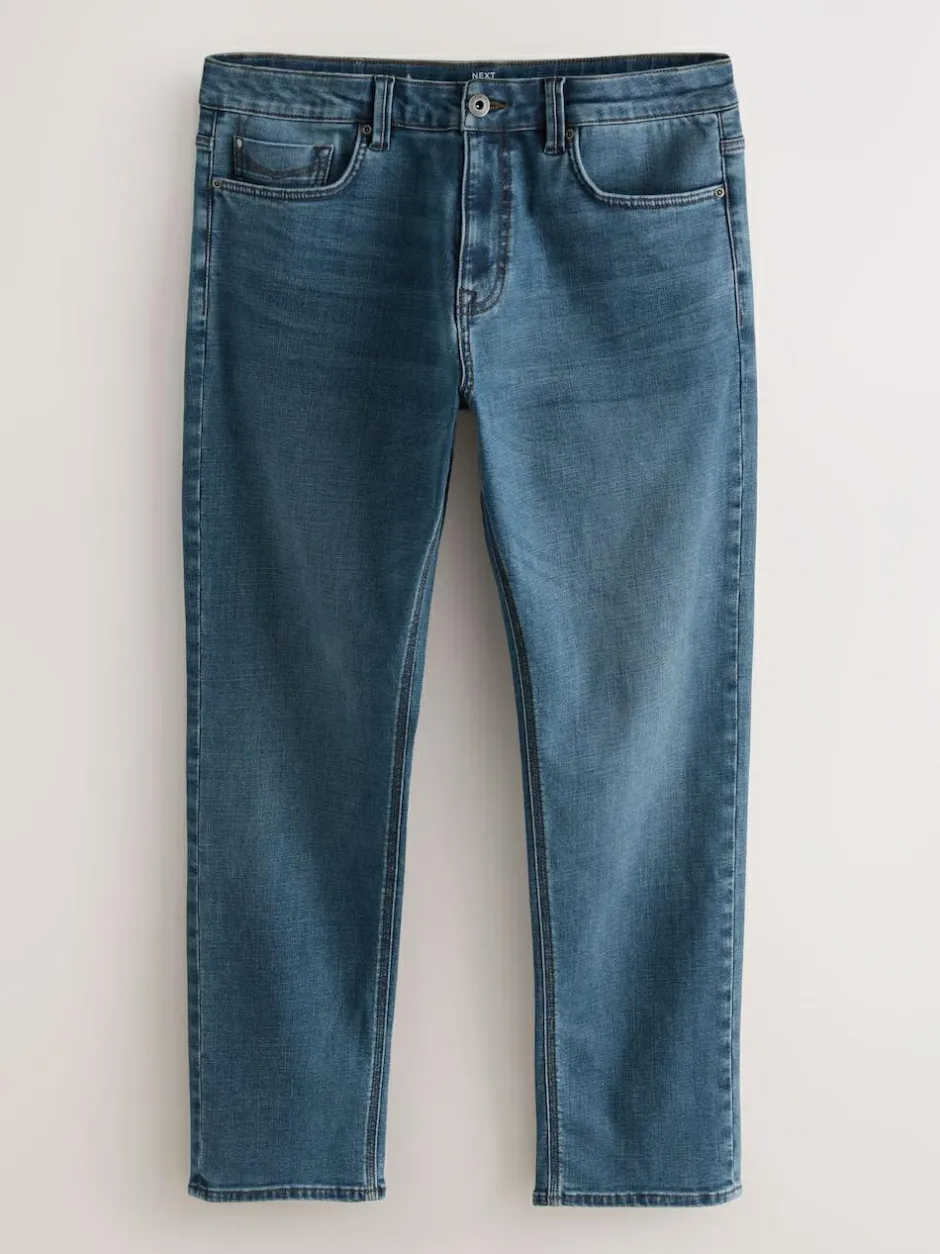 Next Blue Light Slim Fit Motionflex Jeans Outlet