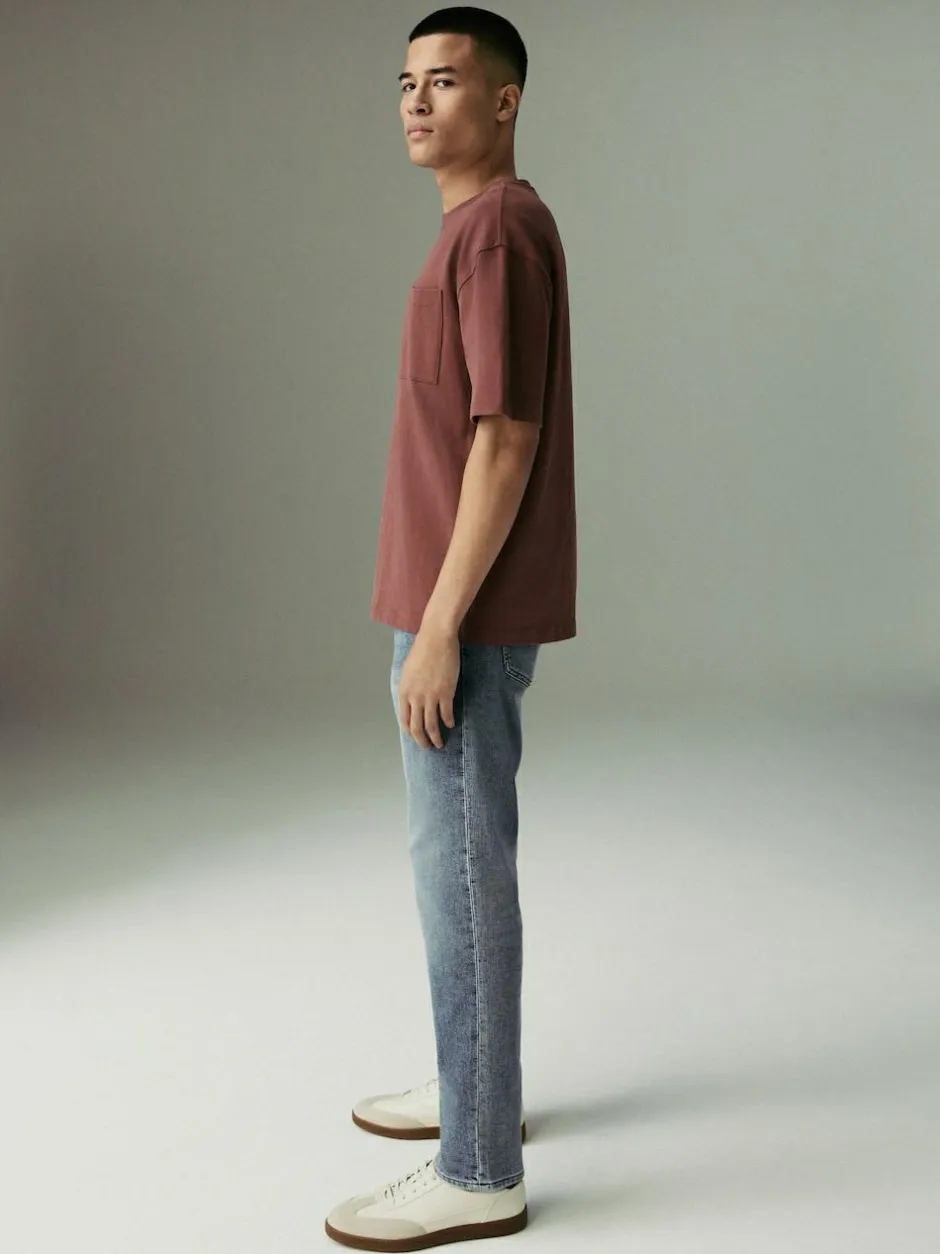 Next Blue Light Vintage Slim Fit Comfort Stretch Jeans Hot