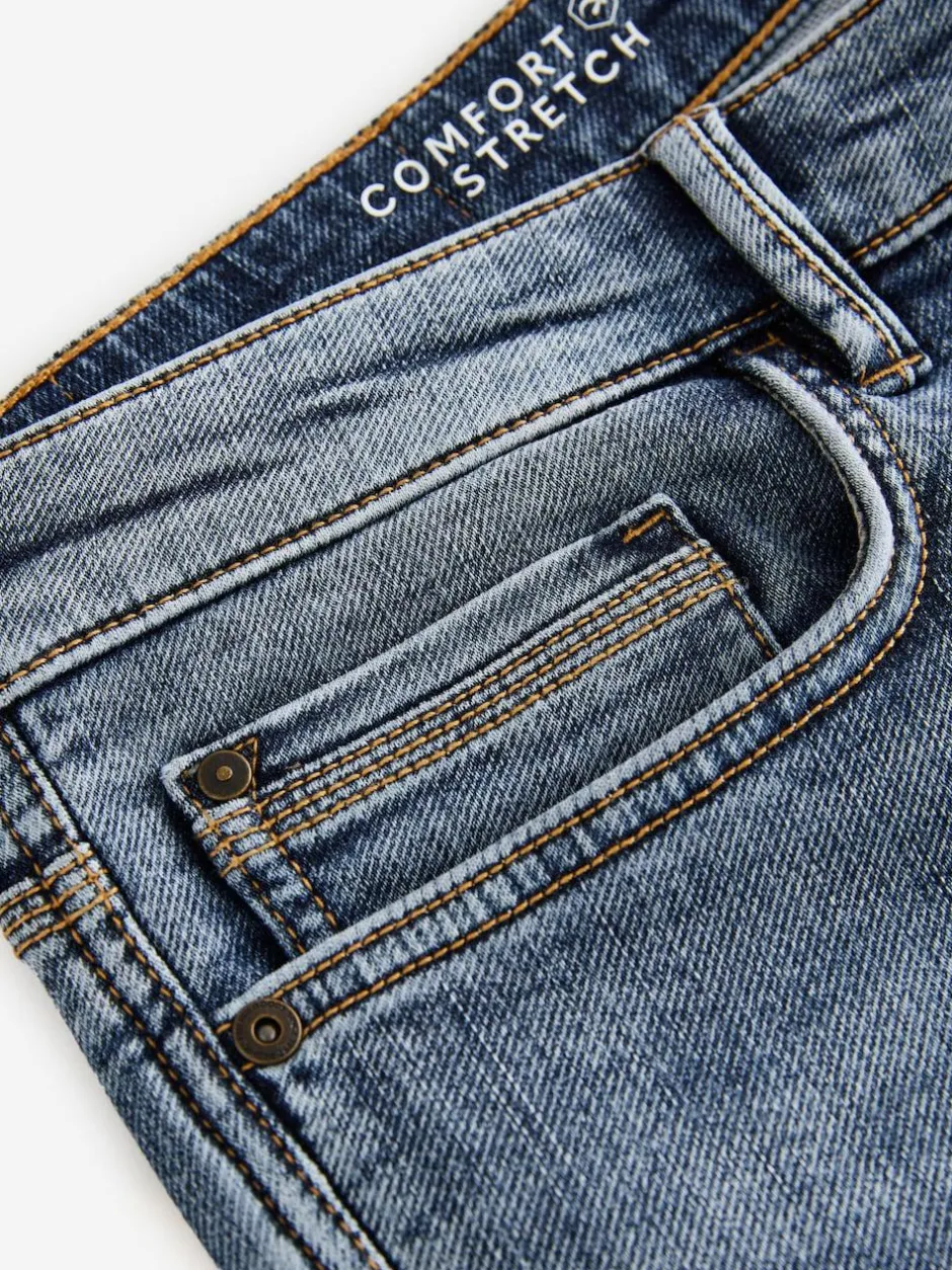 Next Blue Light Vintage Slim Fit Comfort Stretch Jeans Hot