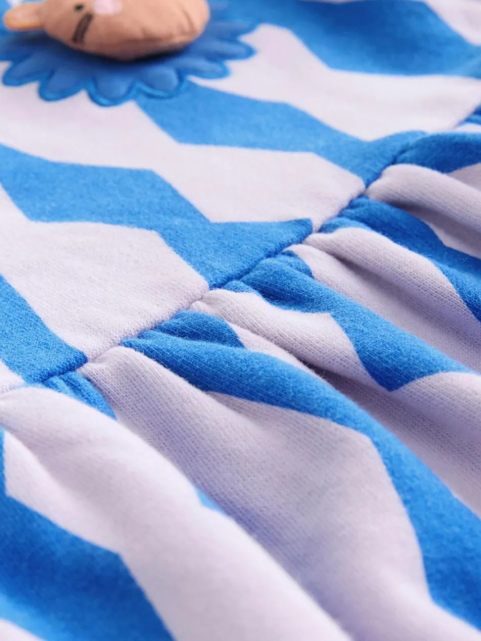 Next Blue Lion Sweat Dress (3mths-7yrs) Outlet