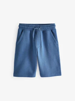 Next Blue Mid Regular Fit Basic Shorts (3-16yrs) Discount