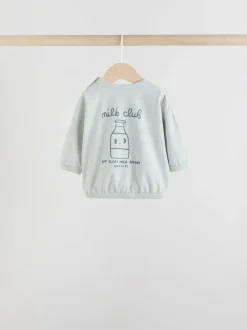 Next Blue Milk Club Tops and Leggings 6 Piece Baby Set (0mths-3yrs) Outlet