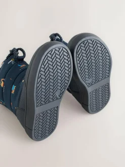 Next Blue Navy Transport Thermal Thinsulate™ Lined Quilted Water Resistant Boots Clearance