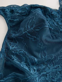 Next Non Pad Non Wire Total Support Lace Bra Blue New